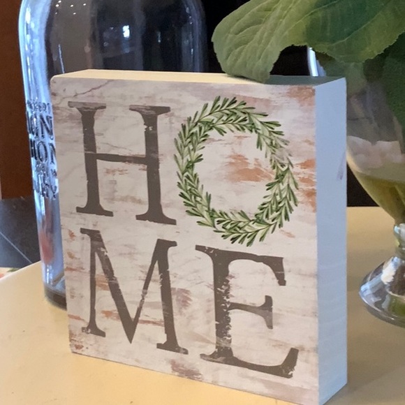 1 left❗️Farmhouse HOME Block Decor - Picture 2 of 4